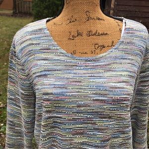 Alfred Dunner 3/4 length top  size L
